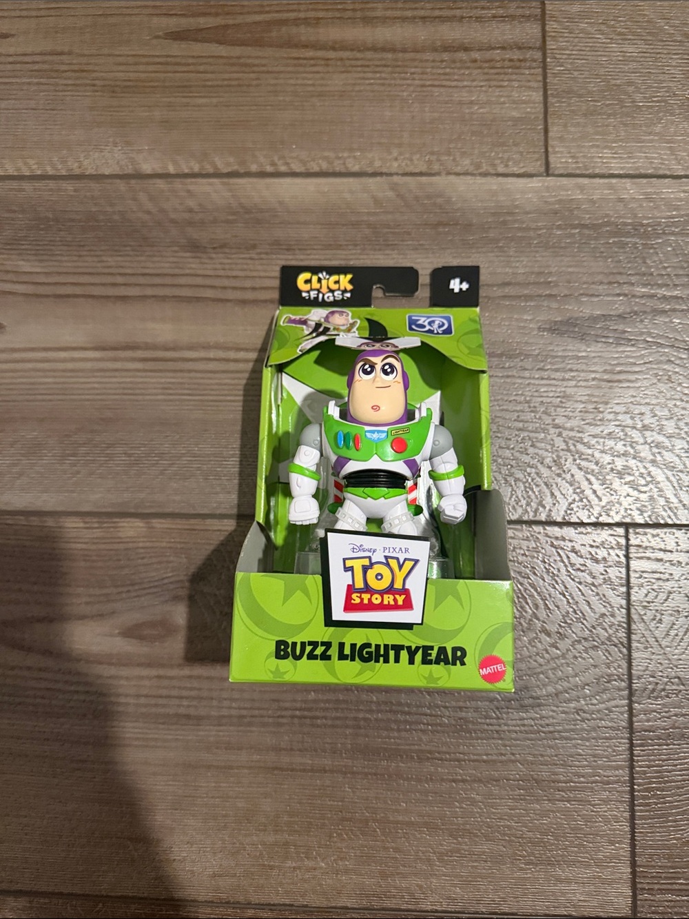Mattel Buzz Lightyear Action Figure - White, Green & Purple